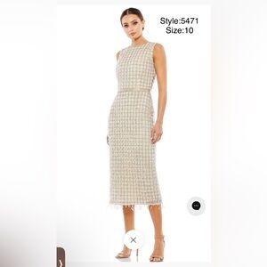 Chandelier sheath gown